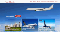 Desktop Screenshot of mytravelbooth.com